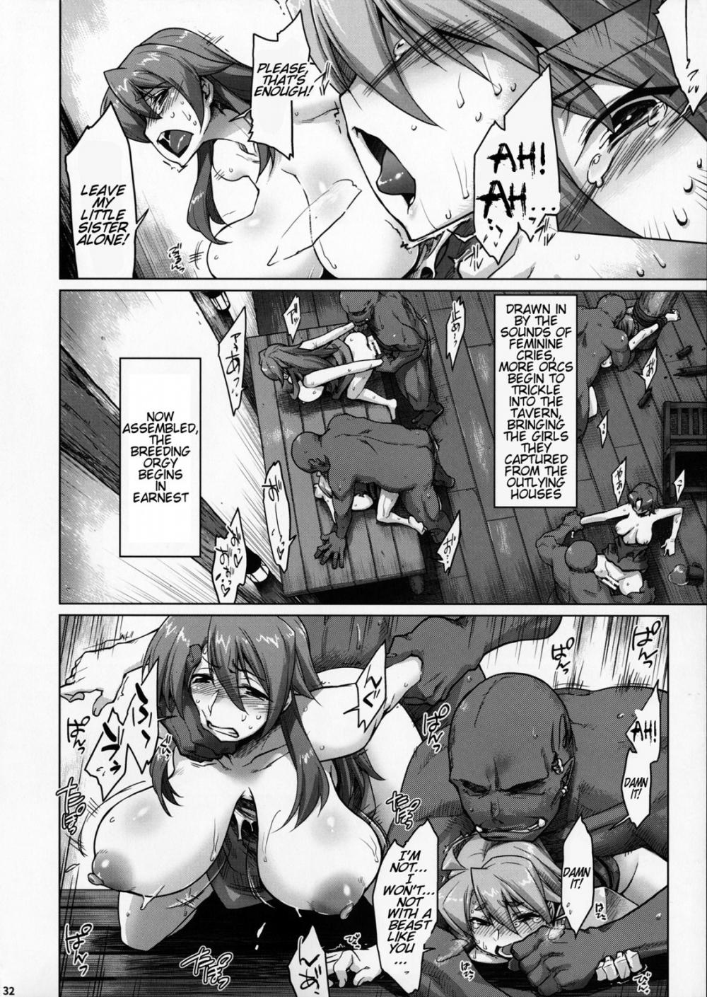 Hentai Manga Comic-Raiders! -Highland Village-Read-32